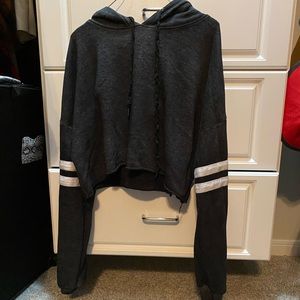 Crop top hoodie